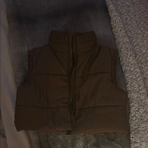 Brown vest